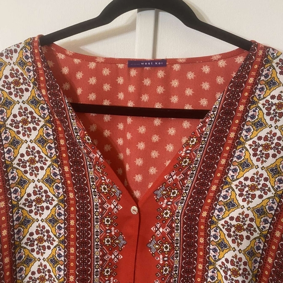 WEST KEI - WOMANS BLOUSE - SIZE S - Picture 6 of 7